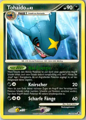 Pokémon-Karte Tohaido 49/111 Aufstieg der Rivalen