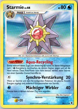 Starmie Exemplar 2,95 €