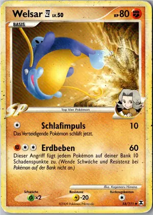 Pokémon-Karte Welsar 54/111 Aufstieg der Rivalen