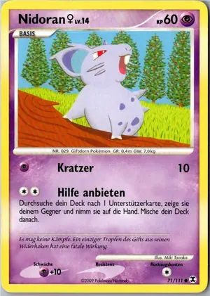 Nidoran Exemplar 1,95 €