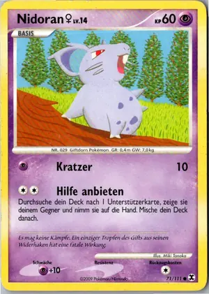 Nidoran Exemplar 1,95 €