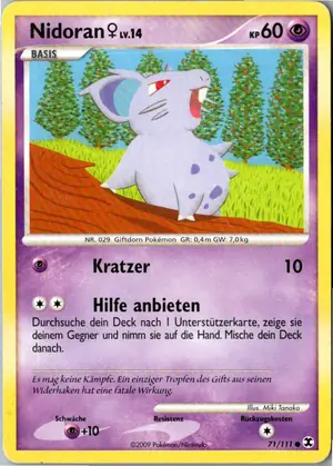 Nidoran Exemplar 1,95 €