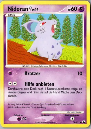 Nidoran Exemplar 1,95 €