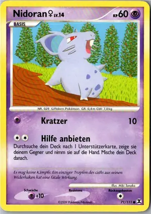 Nidoran Exemplar 1,95 €