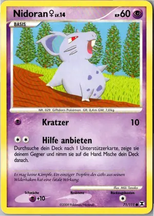 Nidoran Exemplar 1,95 €