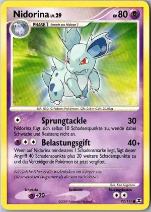 Nidorina Exemplar 2,25 €