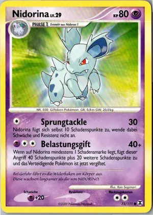 Nidorina Exemplar 2,25 €