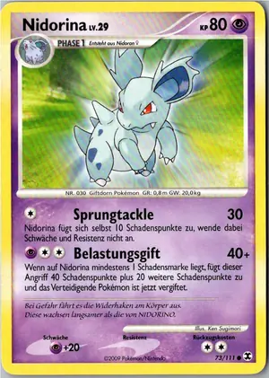 Nidorina Exemplar 2,25 €