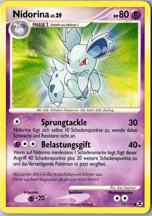Nidorina Exemplar 2,25 €