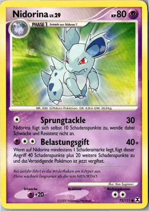 Nidorina Exemplar 2,25 €