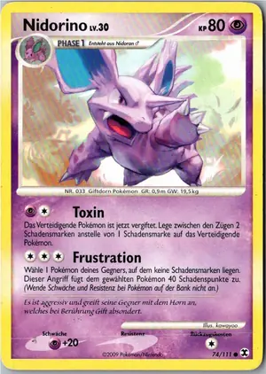 Nidorino Exemplar 1,95 €