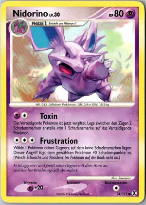 Nidorino Exemplar 1,95 €