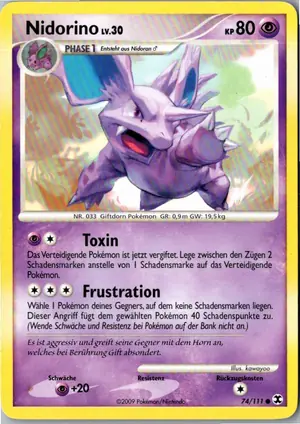 Nidorino Exemplar 1,95 €