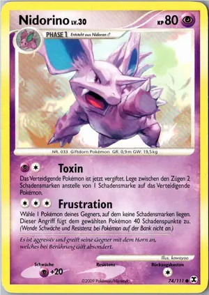 Nidorino Exemplar 1,95 €