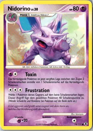 Nidorino Exemplar 1,95 €
