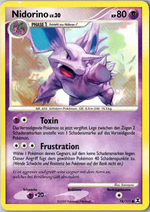 Nidorino Exemplar 1,95 €