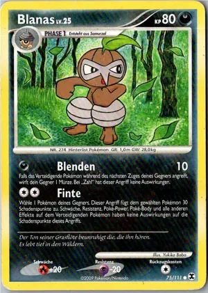 Pokémon-Karte Blanas 75/111 Aufstieg der Rivalen