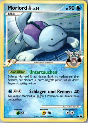 Pokémon-Karte Morlord 76/111 Aufstieg der Rivalen