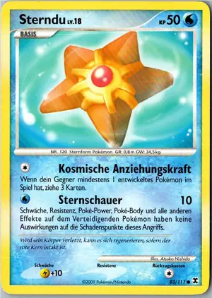 Pokémon-Karte Sterndu 83/111 Aufstieg der Rivalen