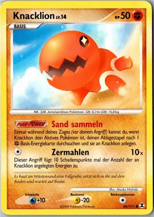 Knacklion Exemplar 2,25 €