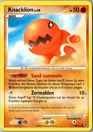 Knacklion Exemplar 2,25 €