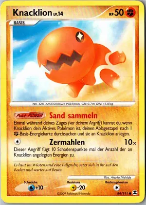 Knacklion Exemplar 2,25 €