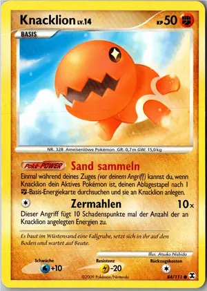 Knacklion Exemplar 2,25 €