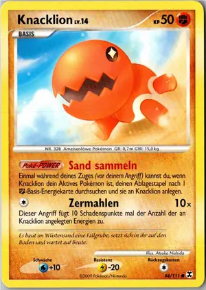 Knacklion Exemplar 2,25 €