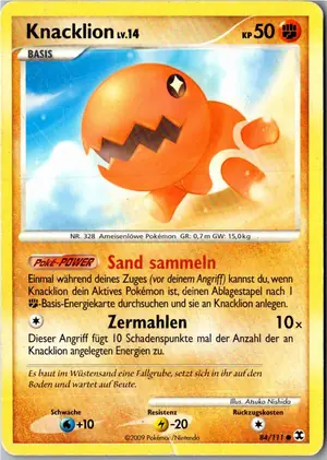 Knacklion Exemplar 2,25 €