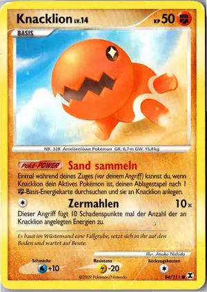 Knacklion Exemplar 2,25 €