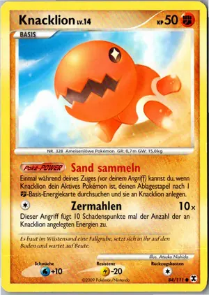 Knacklion Exemplar 2,25 €