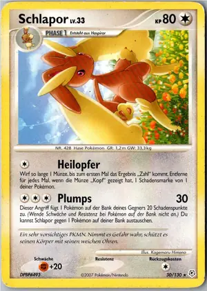 Schlapor Exemplar 3,25 €