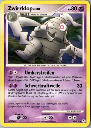 Zwirrklop Exemplar 1,95 €