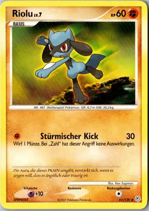Riolu Exemplar 1,95 €