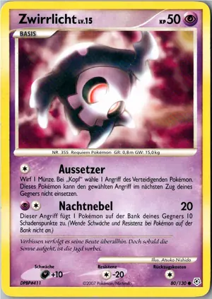 Zwirrlicht Exemplar 1,95 €