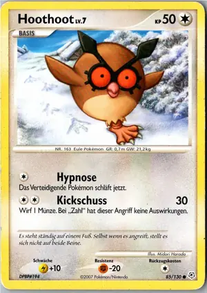 Hoothoot Exemplar 1,95 €