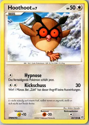 Hoothoot Exemplar 1,95 €