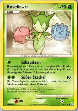 Roselia Exemplar 1,95 €