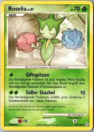 Roselia Exemplar 1,95 €