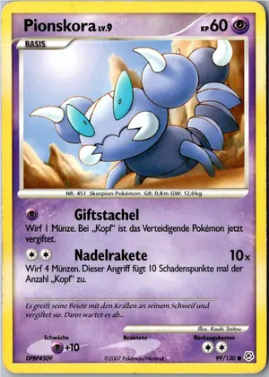 Pionskora Exemplar 1,95 €