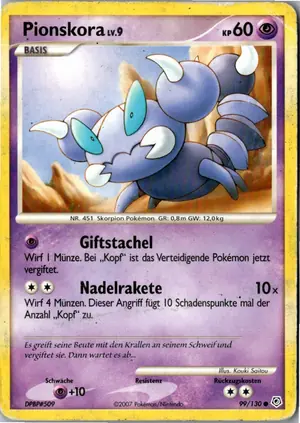 Pionskora Exemplar 1,95 €