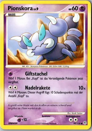 Pionskora Exemplar 1,95 €