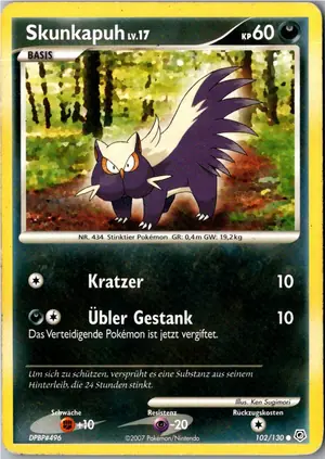 Skunkapuh Exemplar 1,95 €