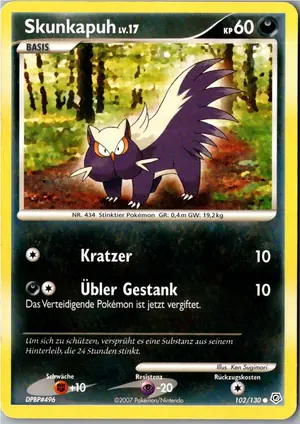 Skunkapuh Exemplar 1,95 €