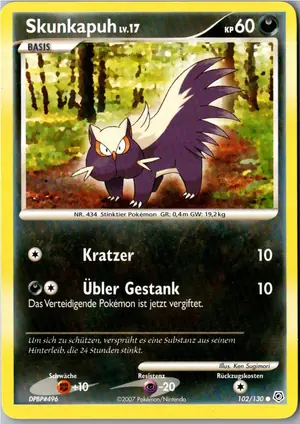 Skunkapuh Exemplar 1,95 €