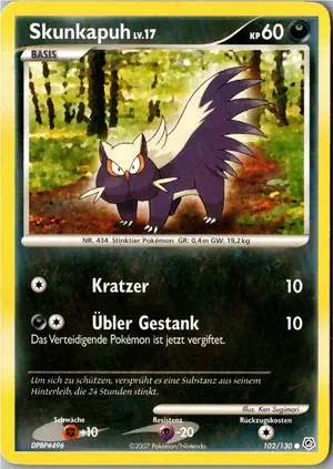 Skunkapuh Exemplar 1,95 €