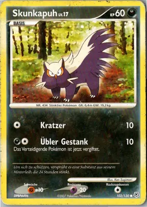 Skunkapuh Exemplar 1,95 €