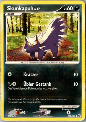 Skunkapuh Exemplar 1,95 €