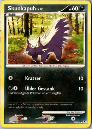 Skunkapuh Exemplar 1,95 €