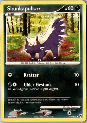 Skunkapuh Exemplar 1,95 €